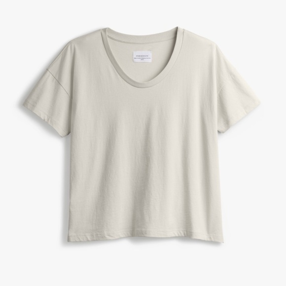 Parachute Organic Cotton Tee Lounge Cream Bone XS - Picture 1 of 8